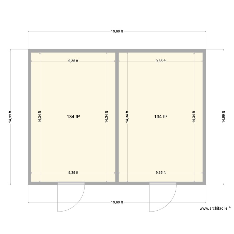 Nycom Yes. Plan de 0 pièce et 0 m2