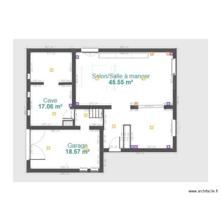 electrann1. Plan de 0 pièce et 0 m2