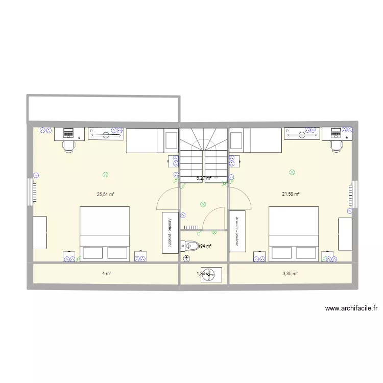 mezanine. Plan de mezanine. Plan de