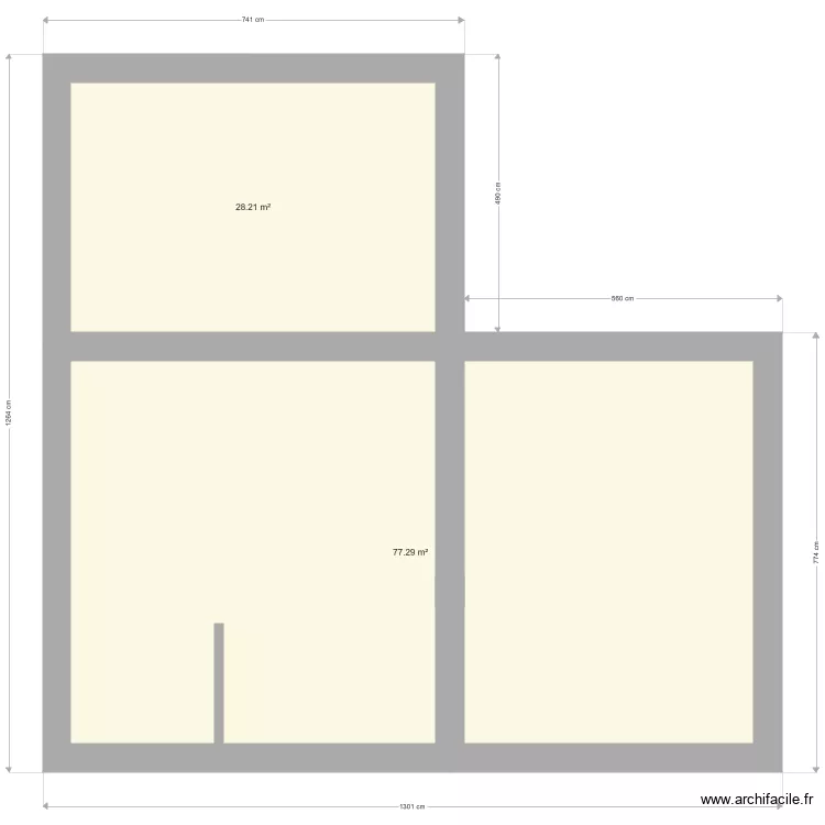 ferme. Plan de 