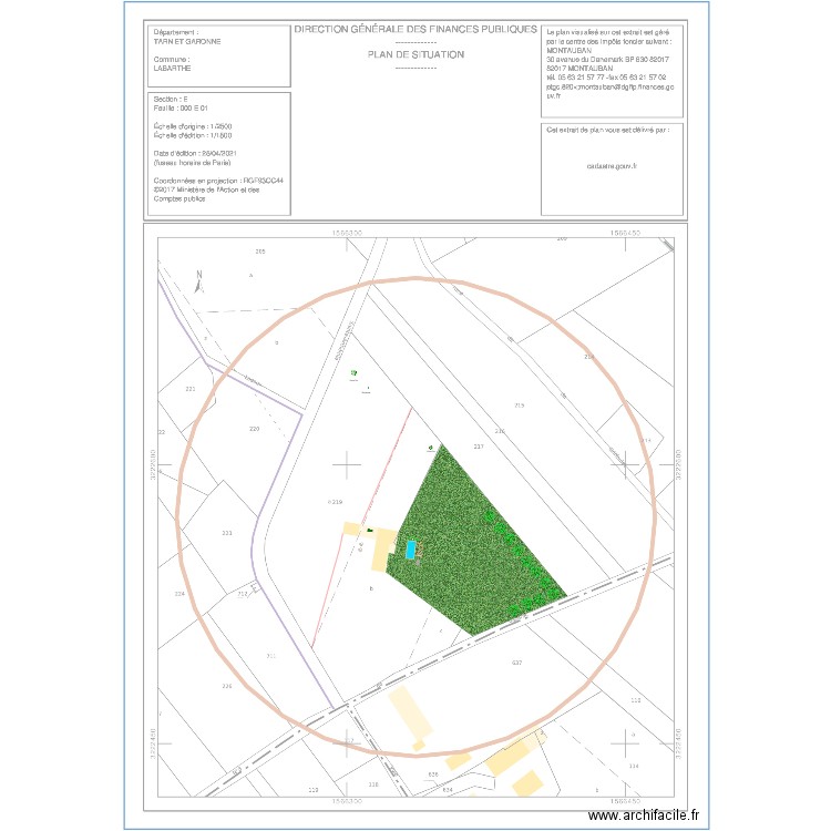 Labarthe01. Plan de 0 pièce et 0 m2