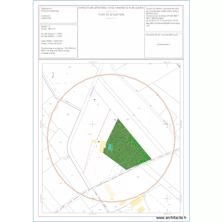 Labarthe01. Plan de 