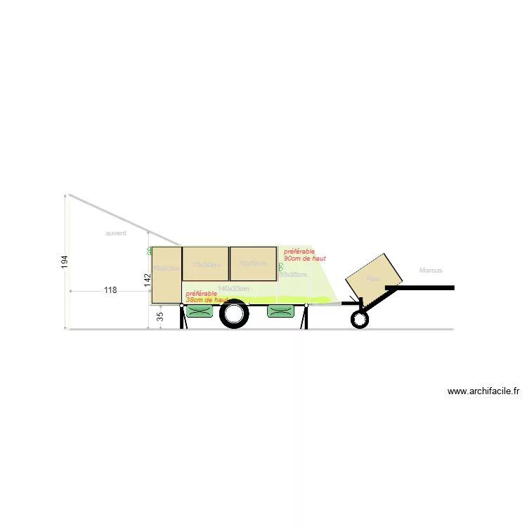 Remorque 04. Plan de 