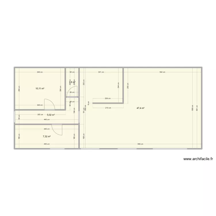 rez de chaussé HSP 245 cm base 1. Plan de rez de chaussé HSP 245 cm base 1. Plan de