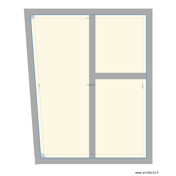 RDC. Plan de 0 pièce et 0 m2