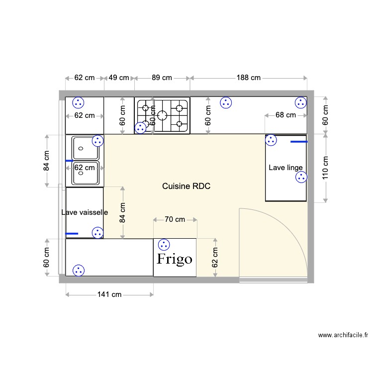 cuisine ss 2. Plan de 0 pièce et 0 m2