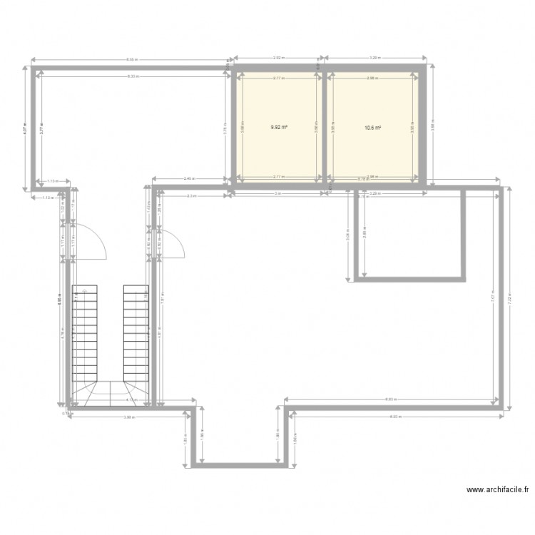 test maison. Plan de 0 pièce et 0 m2