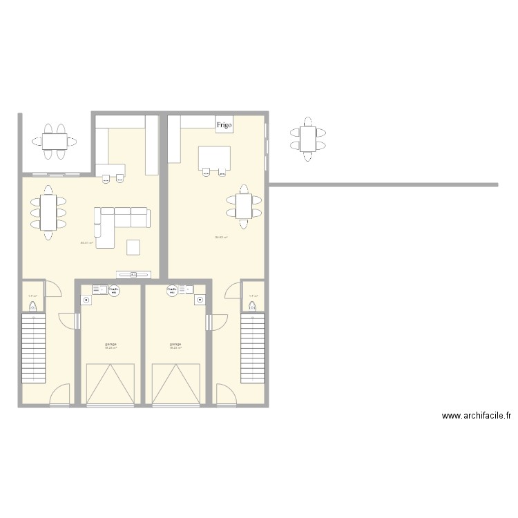 faviere. Plan de 0 pièce et 0 m2