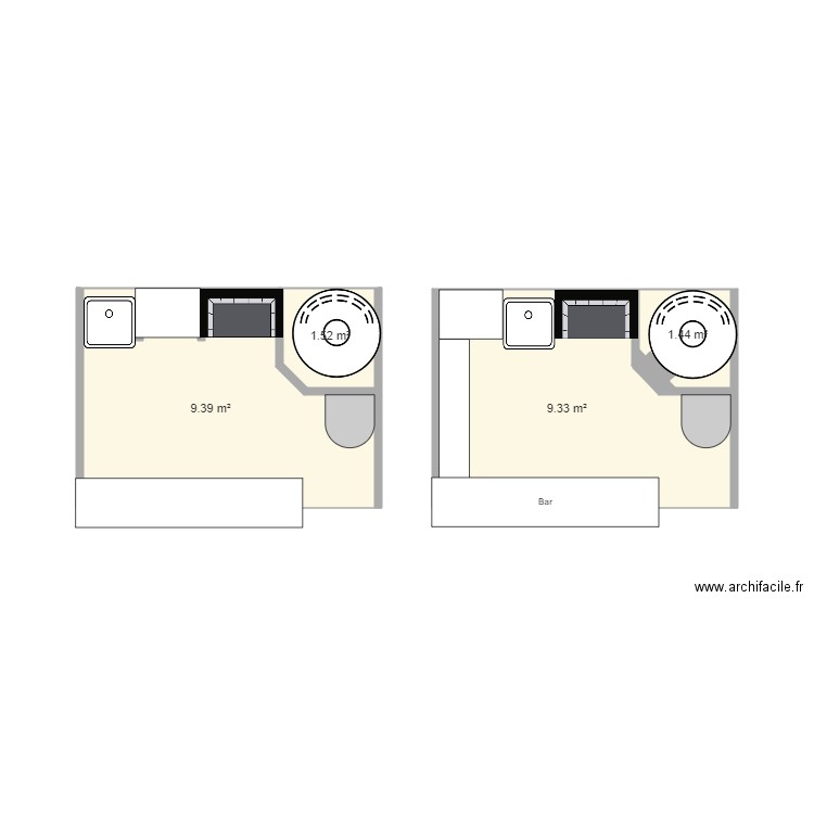 cuisineext. Plan de 0 pièce et 0 m2