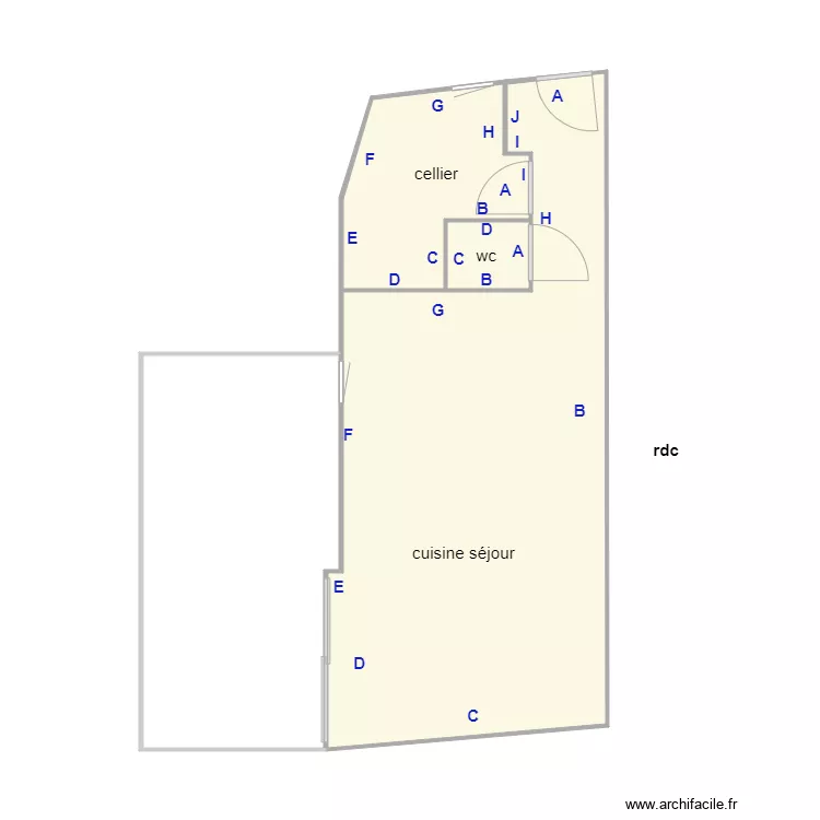 DILON RDC PB. Plan de DILON RDC PB. Plan de
