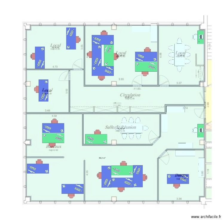 Stratégie concept. Plan de 0 pièce et 0 m2