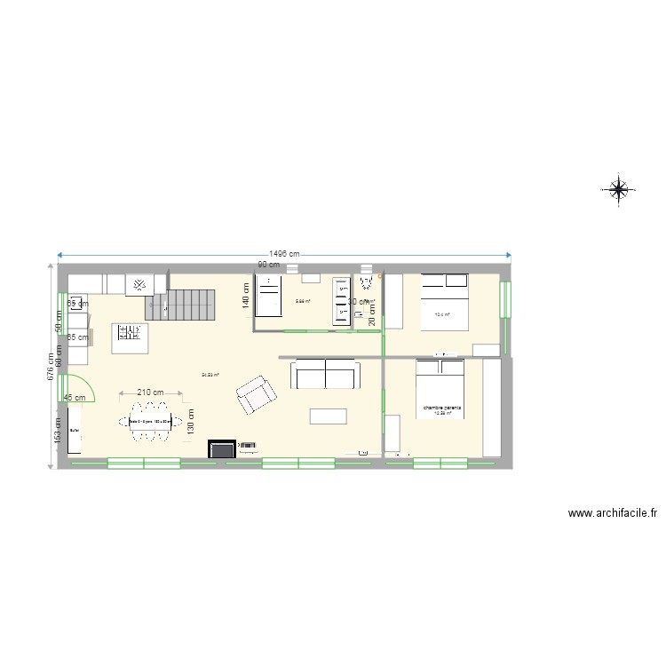 VILLA TITISO . Plan de 0 pièce et 0 m2