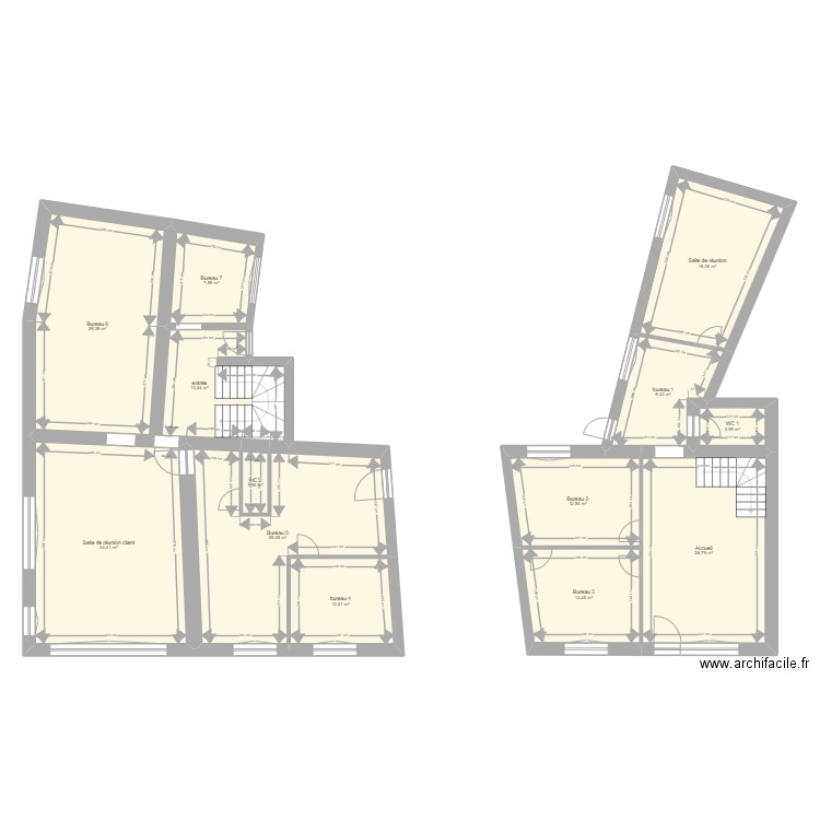 FONCIA GONESSE RDC. Plan de 0 pièce et 0 m2