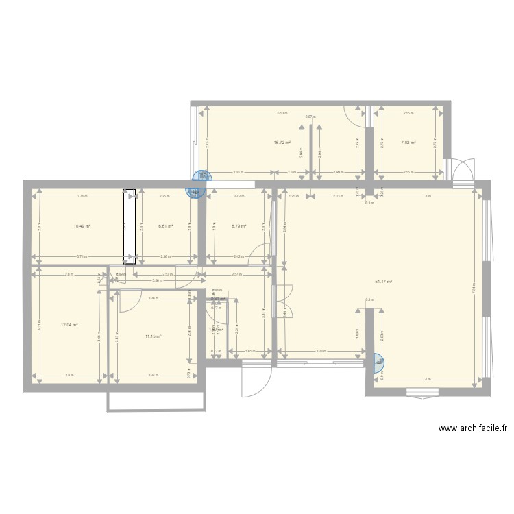 plan maison proposition1. Plan de 0 pièce et 0 m2