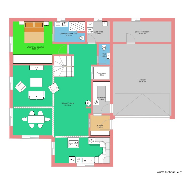 NoirmontRez24. Plan de 0 pièce et 0 m2