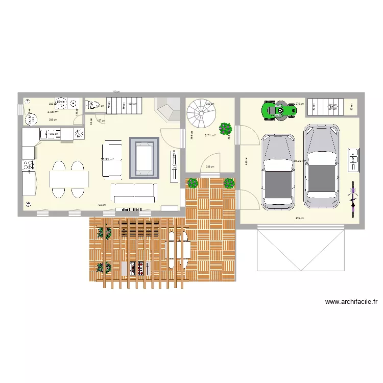 PAYRAUDEAU. Plan de PAYRAUDEAU. Plan de