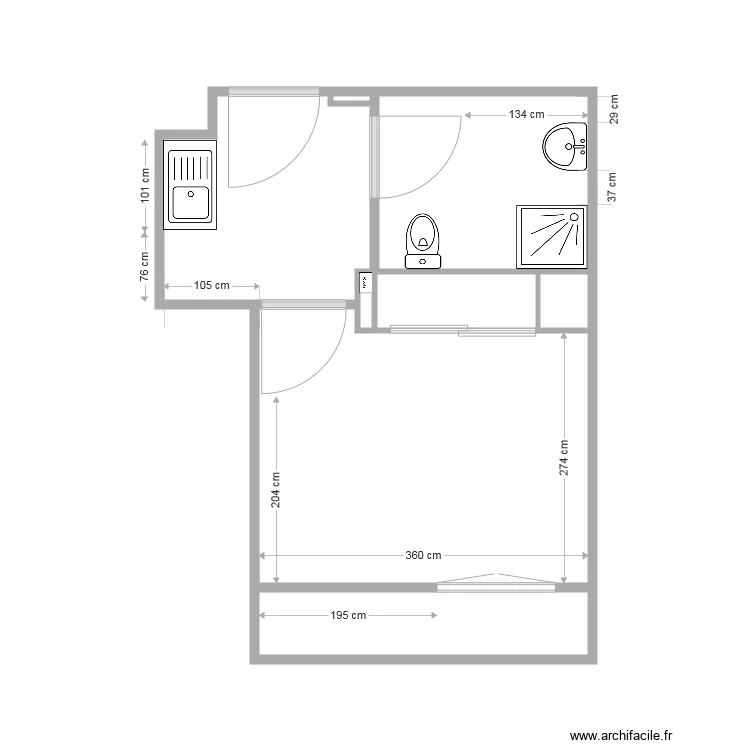 appart 2. Plan de appart 2. Plan de
