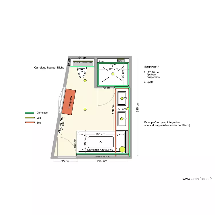 Our bathroom. Plan de 