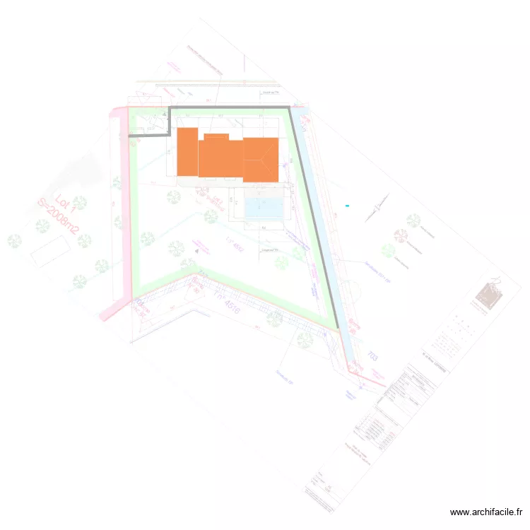 extérieur. Plan de extérieur. Plan de