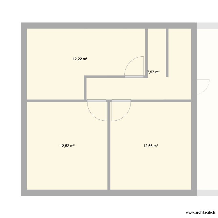 RDC BstDenis . Plan de 11 pièces et 115 m2