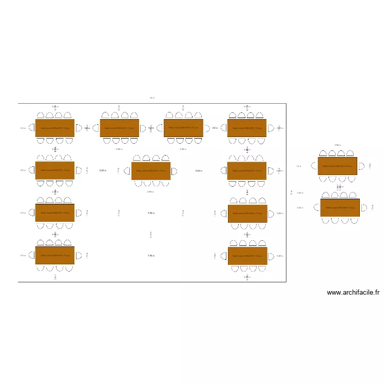 Jacquet & Thizy . Plan de 