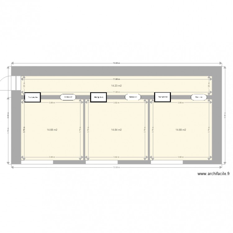 2016 Paddock Chamaillard. Plan de 0 pièce et 0 m2