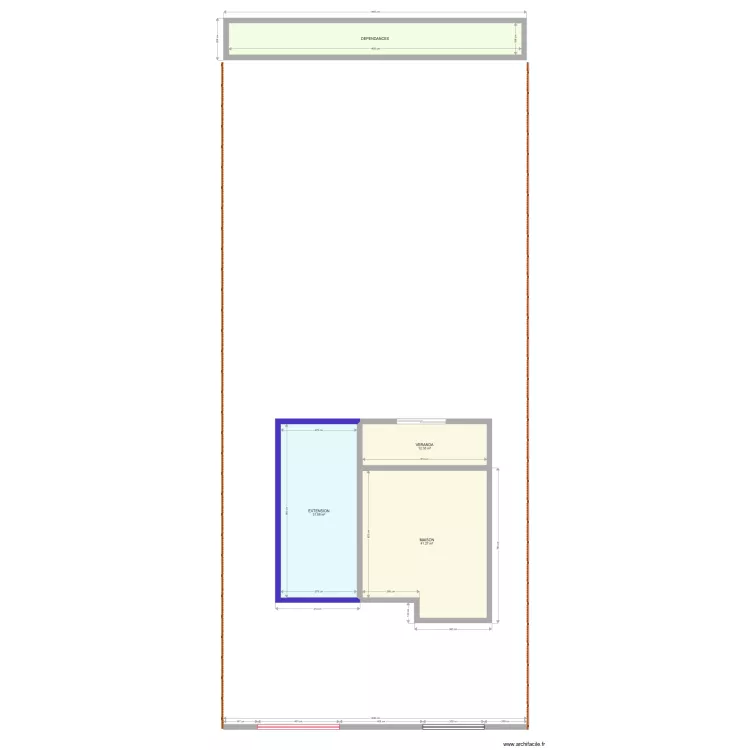 Projet extension. Plan de Projet extension. Plan de