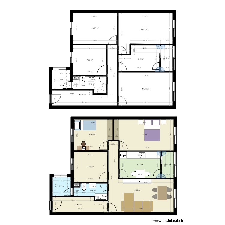 GRANDMONTAGNE 19. Plan de 0 pièce et 0 m2