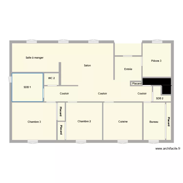 beignon. Plan de beignon. Plan de