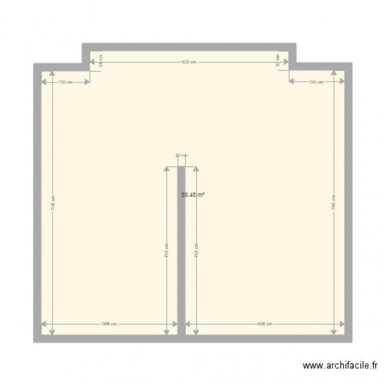 plan sophie. Plan de 0 pièce et 0 m2