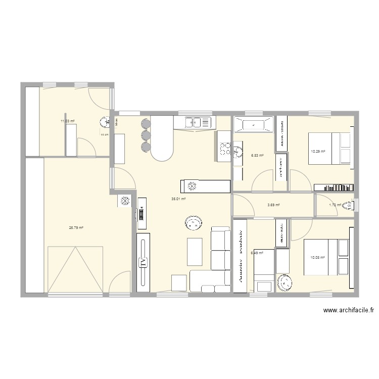 CasaGivet. Plan de 0 pièce et 0 m2