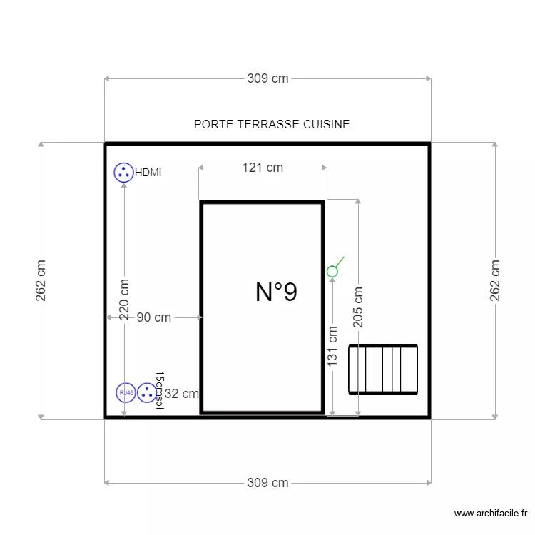 mur cuisine 6. Plan de 