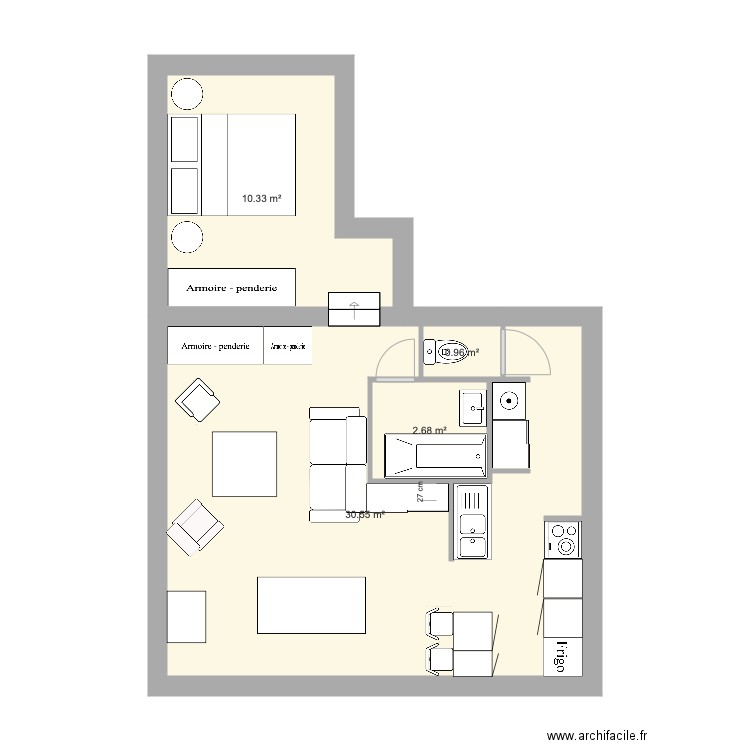 PLAN 123 place Saint Léger. Plan de 0 pièce et 0 m2