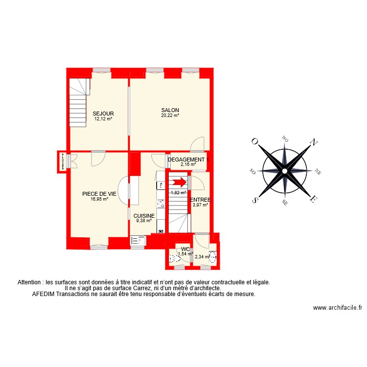 BI 6202 RDC ETAGE 2. Plan de 0 pièce et 0 m2