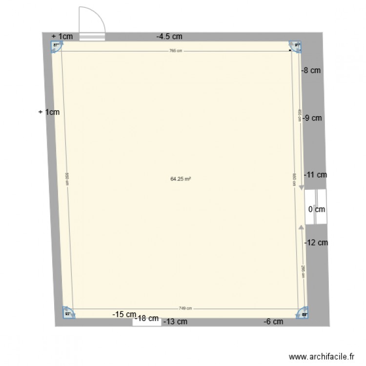 Shape incub 1 cote de niveaux. Plan de 0 pièce et 0 m2