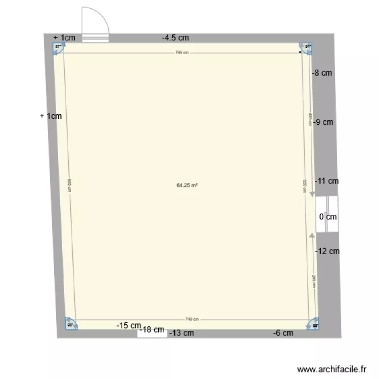 Shape incub 1 cote de niveaux. Plan de Shape incub 1 cote de niveaux. Plan de
