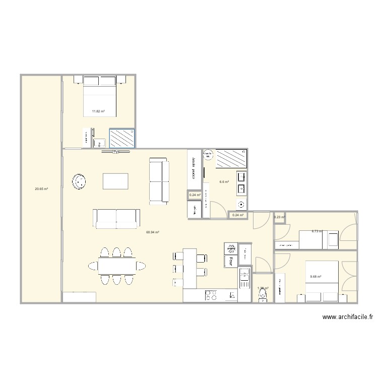 Pornichet V5. Plan de 0 pièce et 0 m2