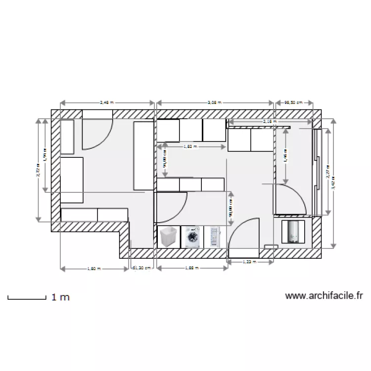Garage Lesco 01. Plan de 