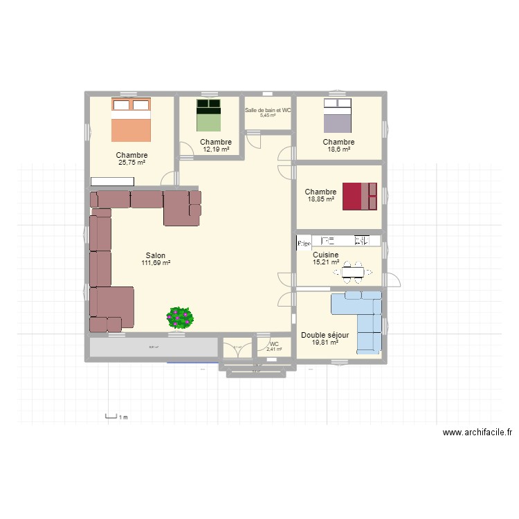 MAISON RAMY. Plan de 0 pièce et 0 m2