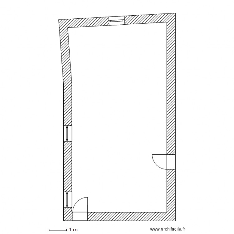 2eme etage actuel. Plan de 0 pièce et 0 m2