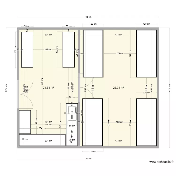BROUILLARDS SALINS. Plan de 
