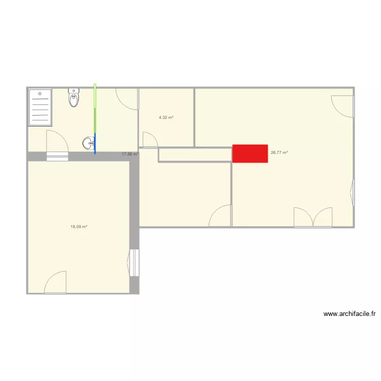 carg&egrave;se projet. Plan de 