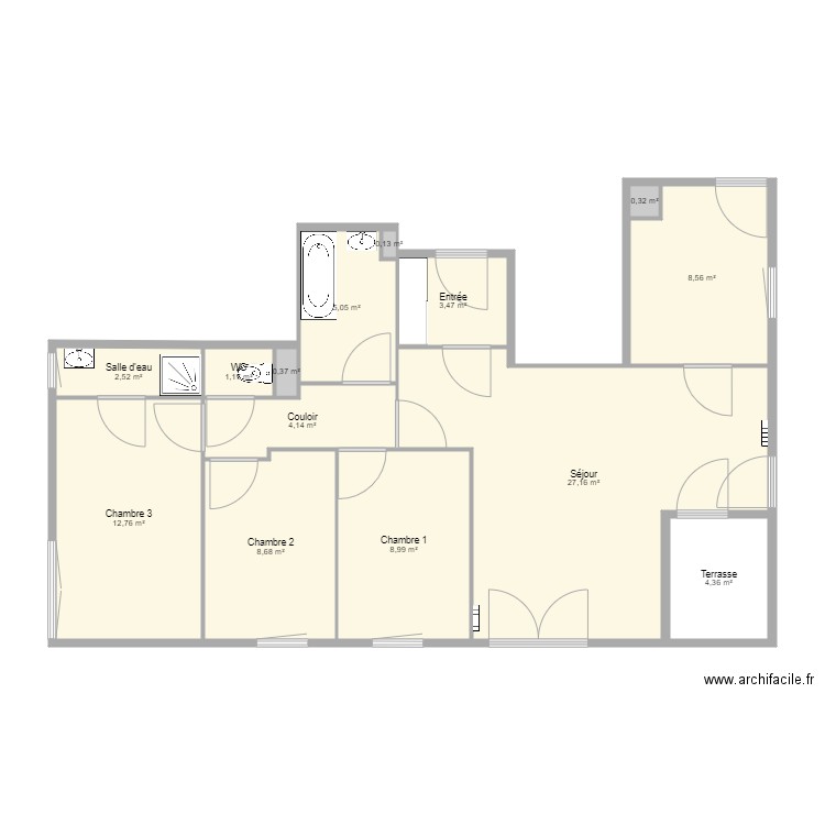 Lamartine. Plan de 0 pièce et 0 m2