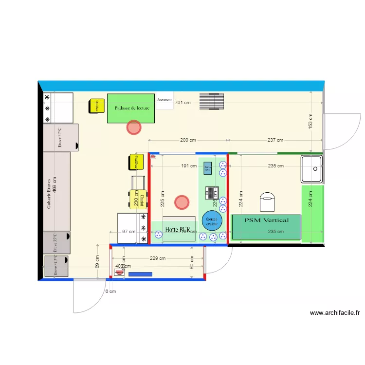 labo PCRversion du 10062019 complet. Plan de labo PCRversion du 10062019 complet. Plan de