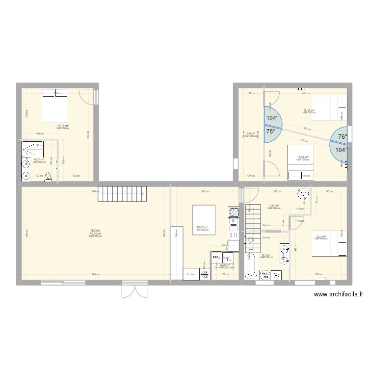 Maison Cierrey. Plan de 0 pièce et 0 m2