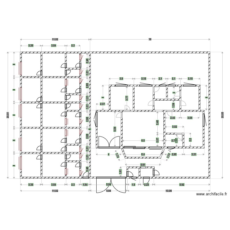 PLAN 17. Plan de 0 pièce et 0 m2
