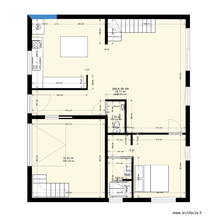 proposition plan futur rdc 4. Plan de 0 pièce et 0 m2