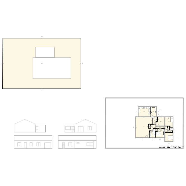 nouveau scellier (cuisine). Plan de 0 pièce et 0 m2