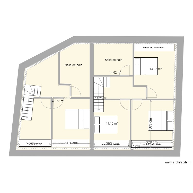 Plan remise étage 2. Plan de 0 pièce et 0 m2