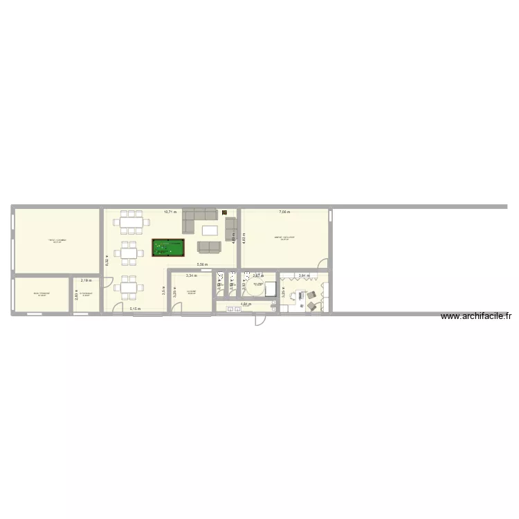 PLAN 14/08. Plan de 11  et 195 m²